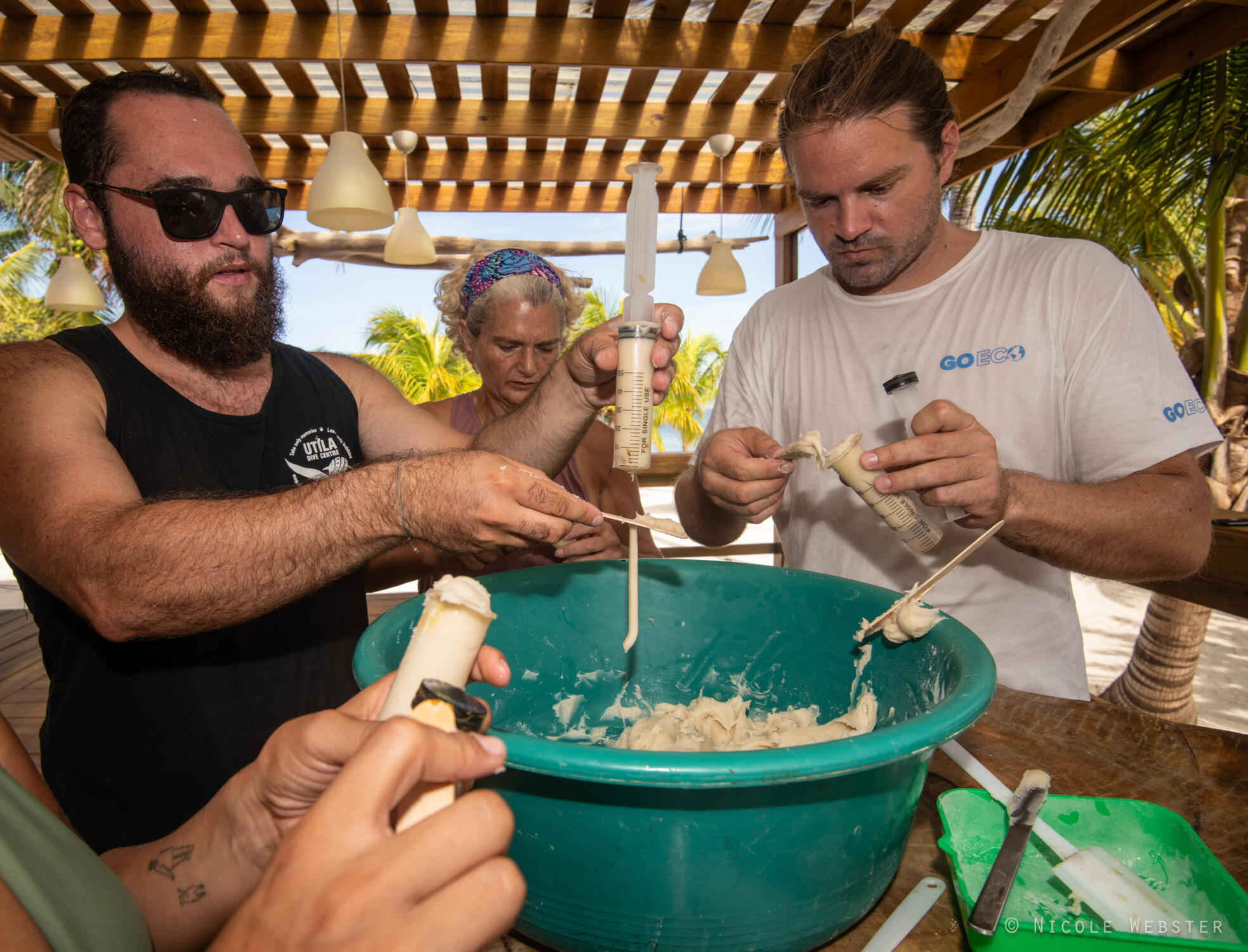 Collaboration is key: Through careful planning and teamwork, conservationists and scientists maximize the impact in combating SCTLD.